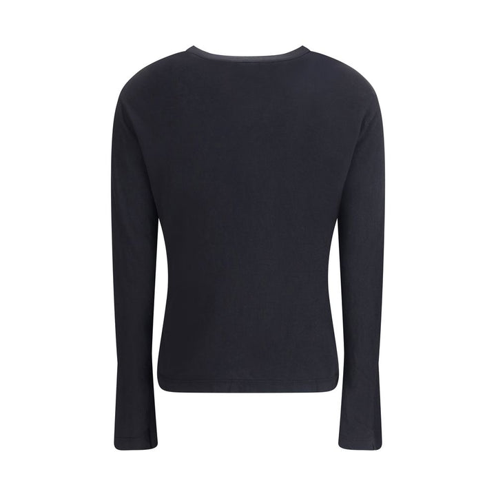 James Perse Black Cotton Sweatshirt