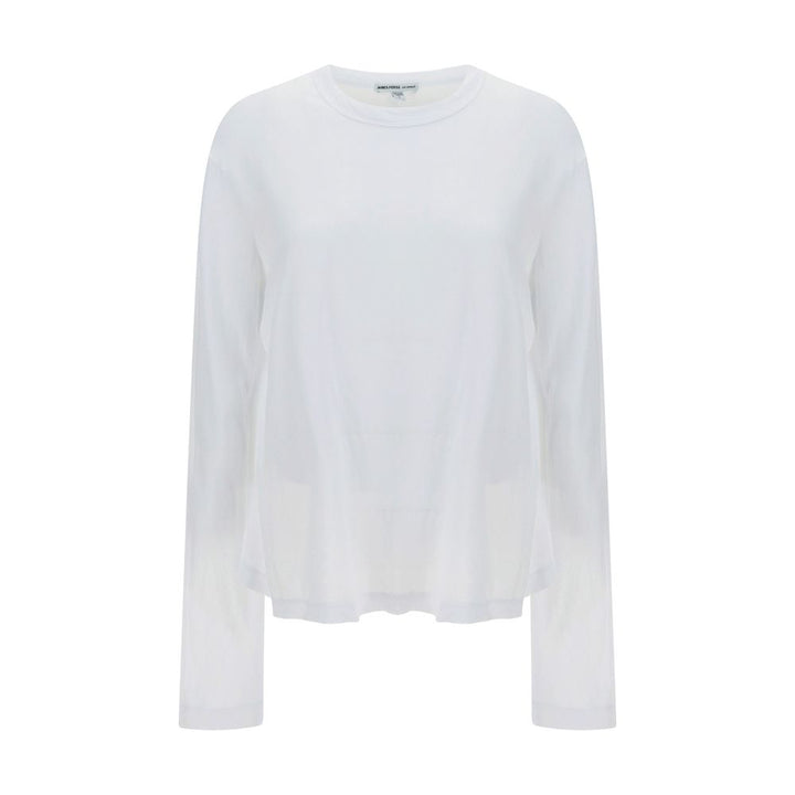 James Perse White Cotton Sweatshirt
