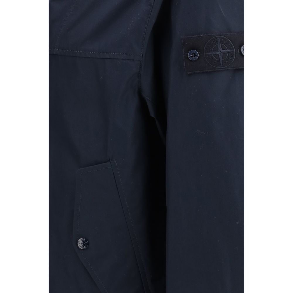 Stone Island Blue Polyester Clothing