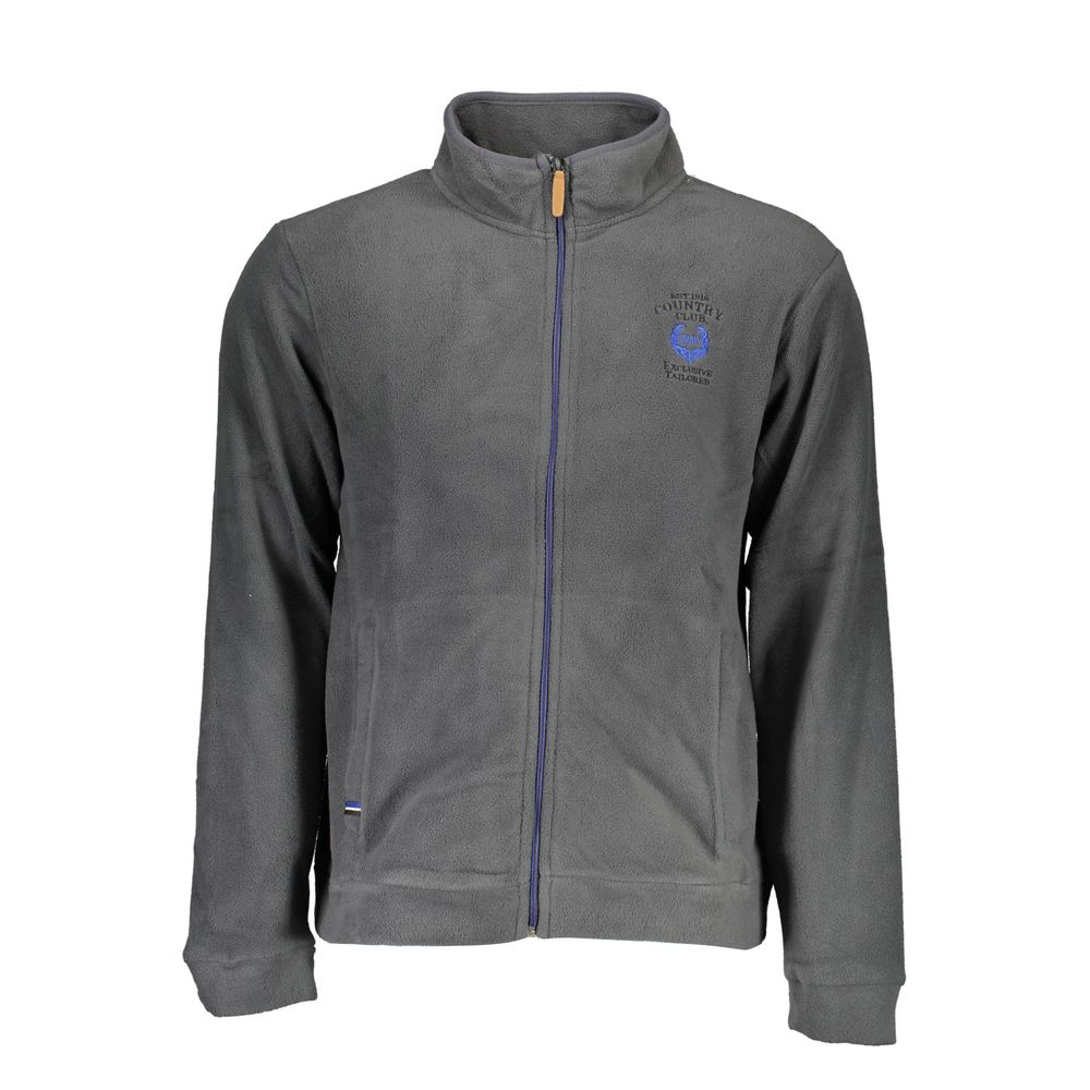 Gianmarco Venturi Blue Polyester Men's Sweatshirt