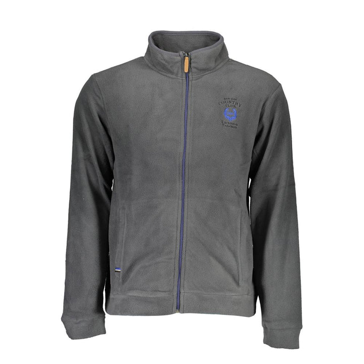 Gianmarco Venturi Blue Polyester Men's Sweatshirt