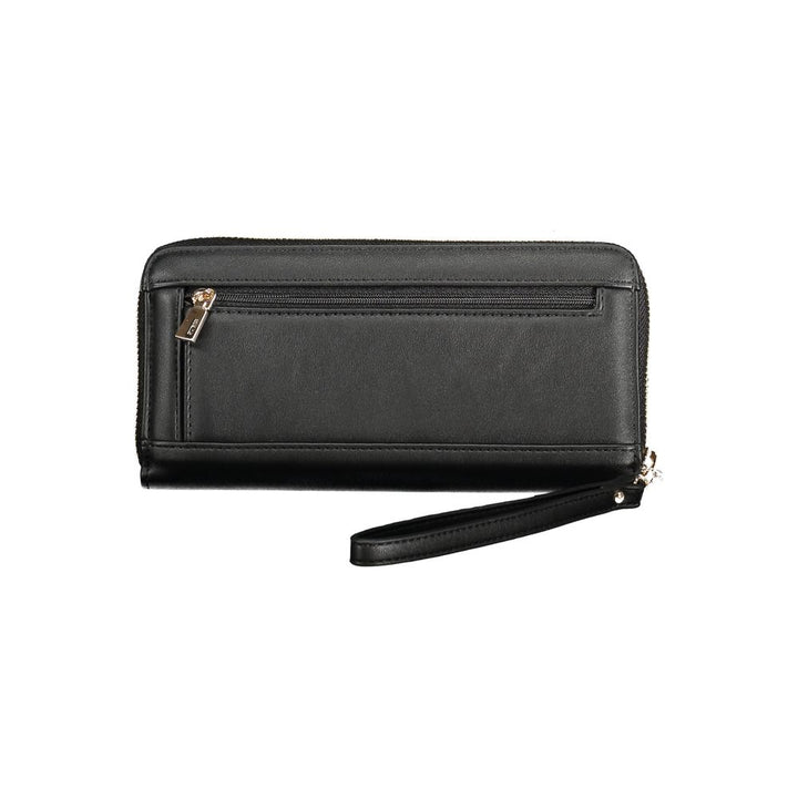 Guess Jeans Nero Poliuretano Women Wallet