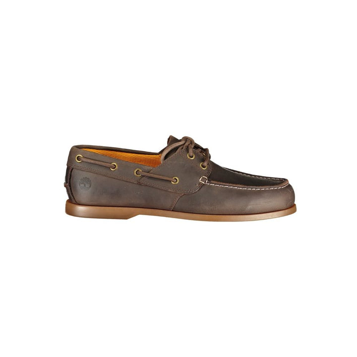 Timberland Marrone Pelle Men Classic Shoe