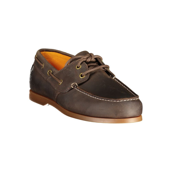 Timberland Marrone Pelle Men Classic Shoe