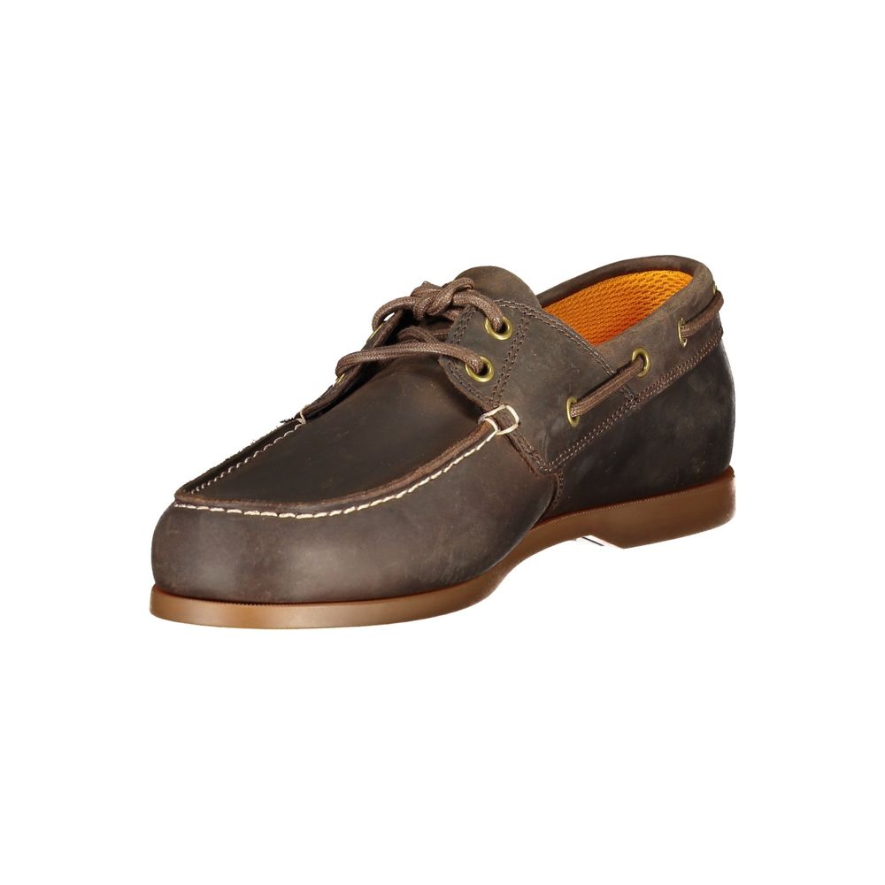 Timberland Marrone Pelle Men Classic Shoe