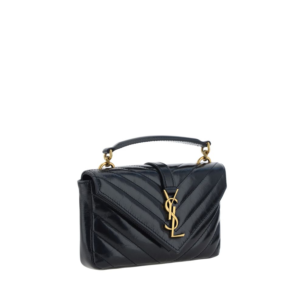 Saint Laurent Black Calf Leather Bos Taurus Wallet