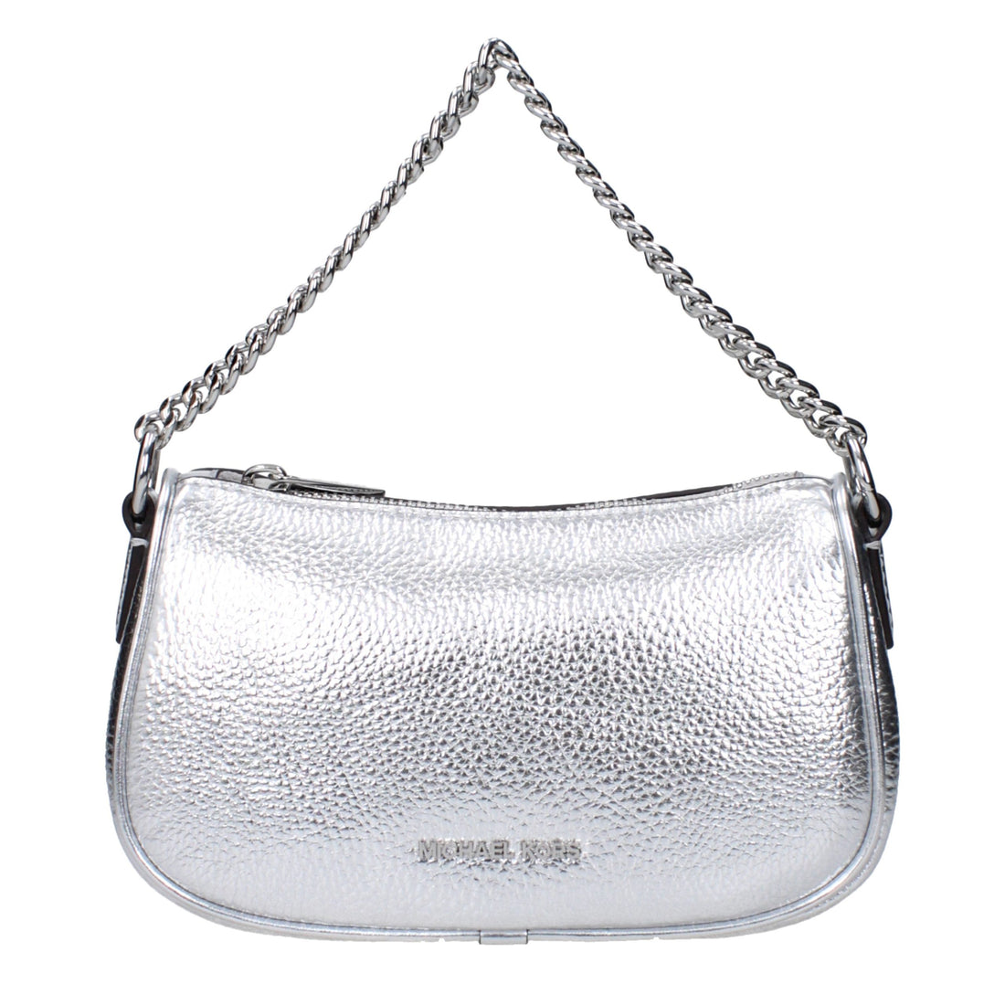 Michael Kors Gray Leather Handbag