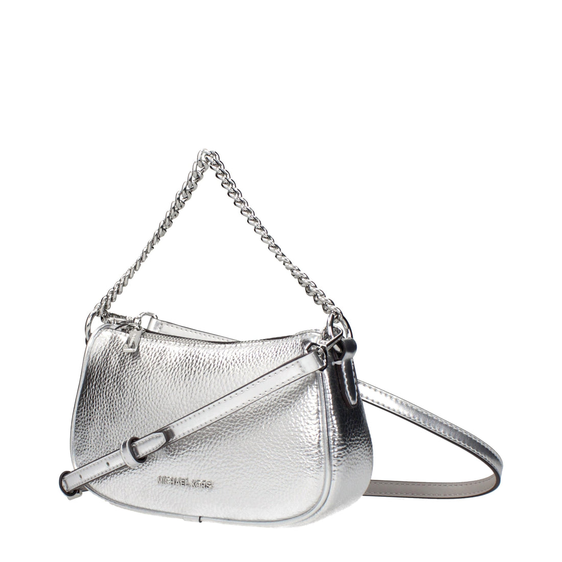 Michael Kors Gray Leather Handbag