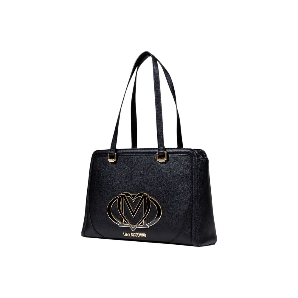 Love Moschino Black Polyethylene Handbag