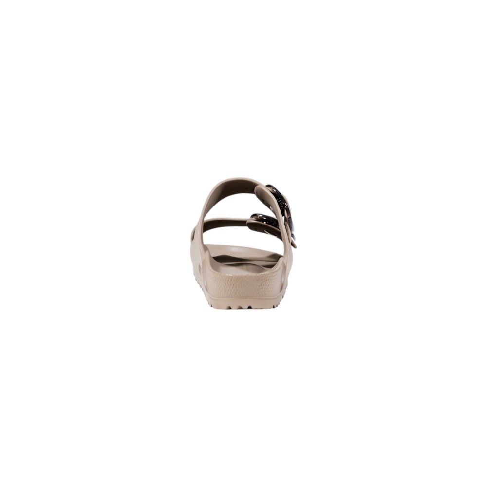 Birkenstock Beige Synthetic Flat Sandals