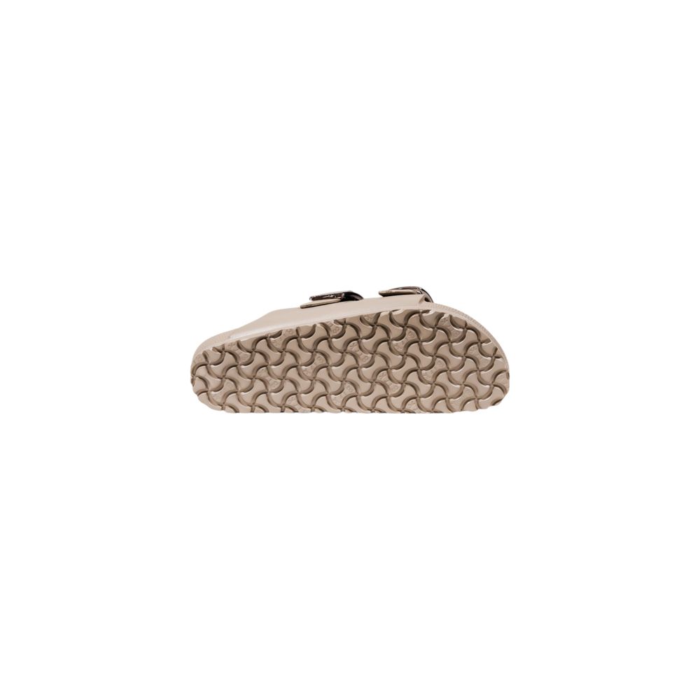 Birkenstock Beige Synthetic Flat Sandals