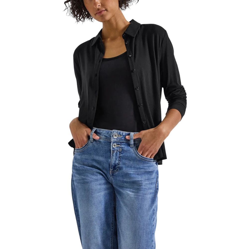 Street One Black Viscose Blouse