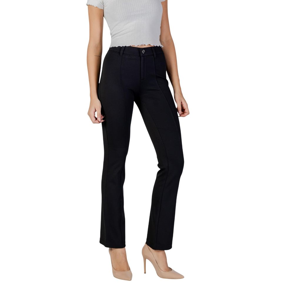 Street One Black Polyamide Pants
