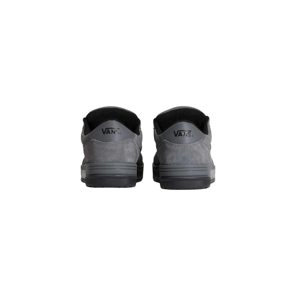 Vans Gray Suede Leather Low Top Sneakers