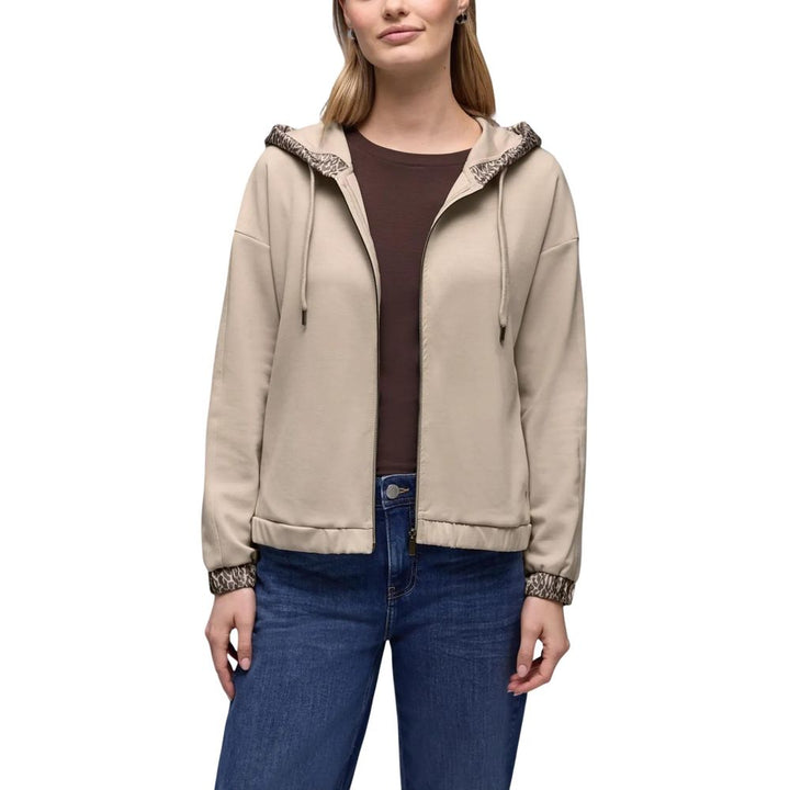 Street One Beige Modal Hoodie