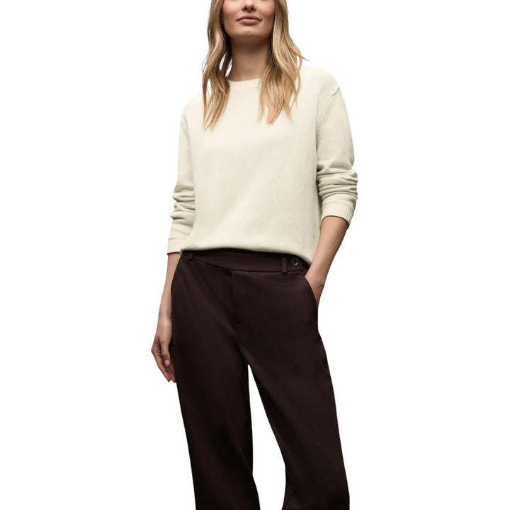 Street One Beige Cotton Sweatshirt