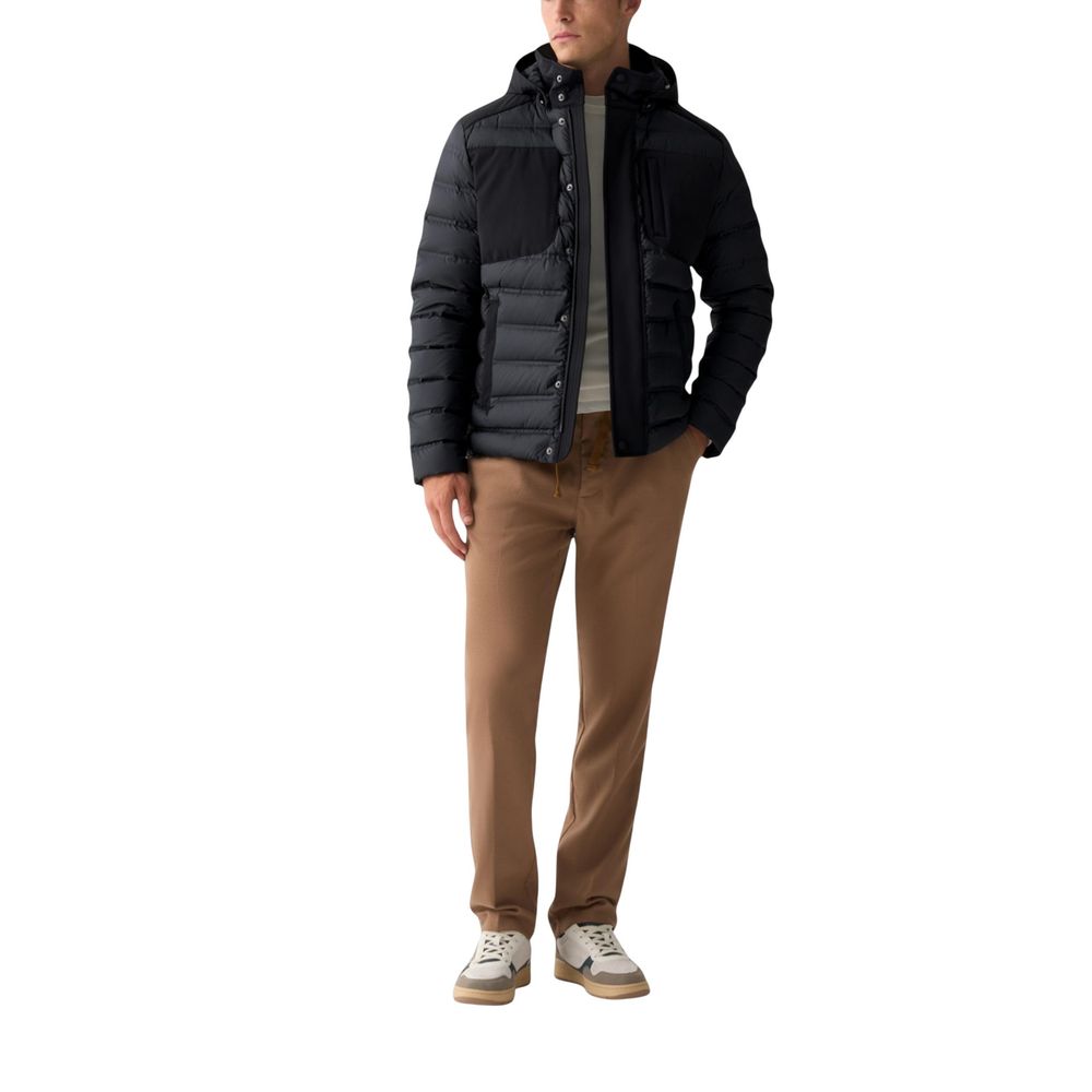 Colmar Originals Black Polyamide Coat