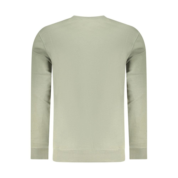 Hugo Boss Verde Cotton Men Sweatshirt