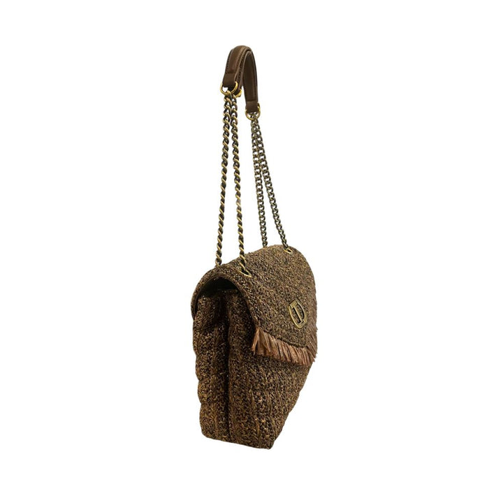 Twinset Brown Polypropylene Women Crossbody Bag