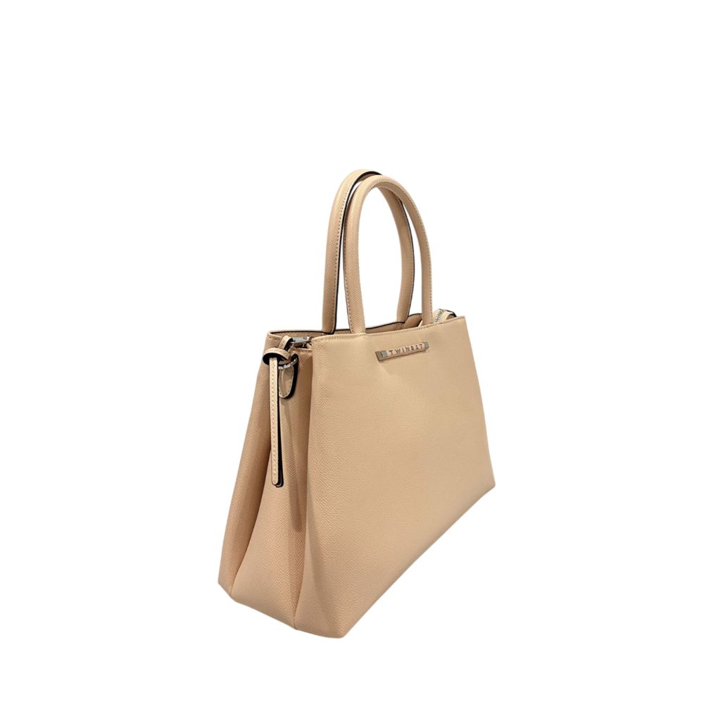 Twinset Pink Polyurethane Women Handbag