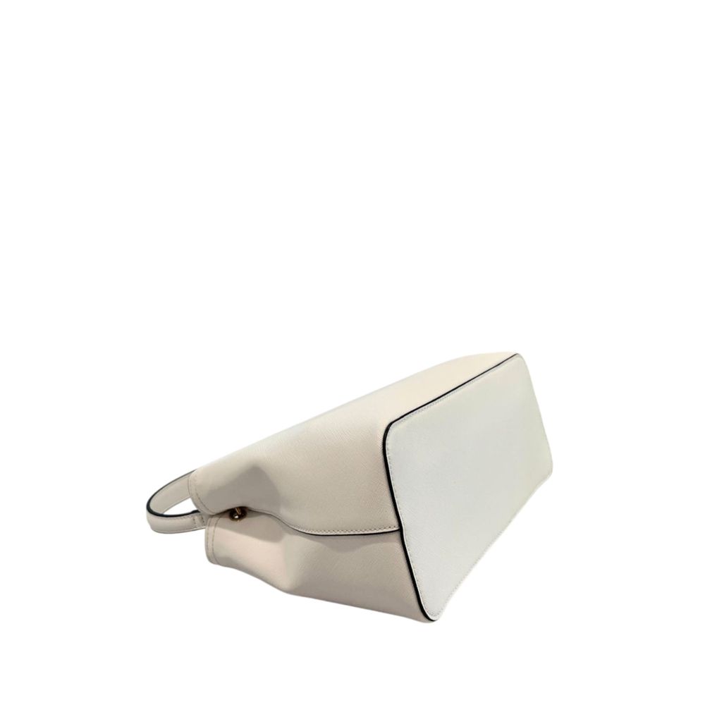 Twinset White PU Women Handbag