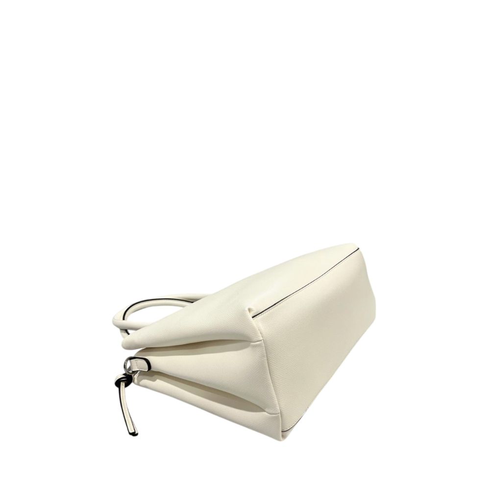 Twinset White PU Women Handbag