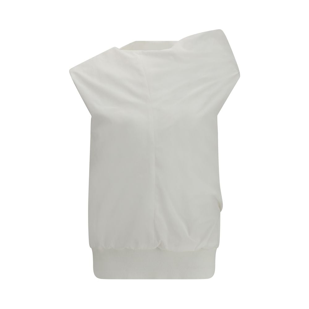 Sacai White Polyester Sweatshirt