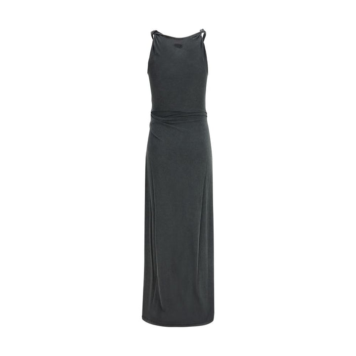 Diesel Gray Modal Casual Dress