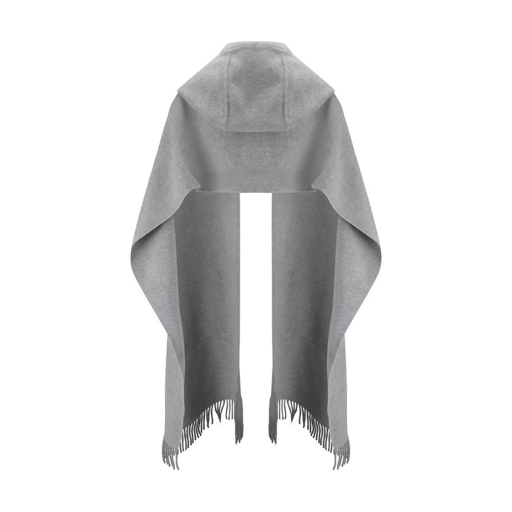 Brunello Cucinelli Gray Wool Scarf