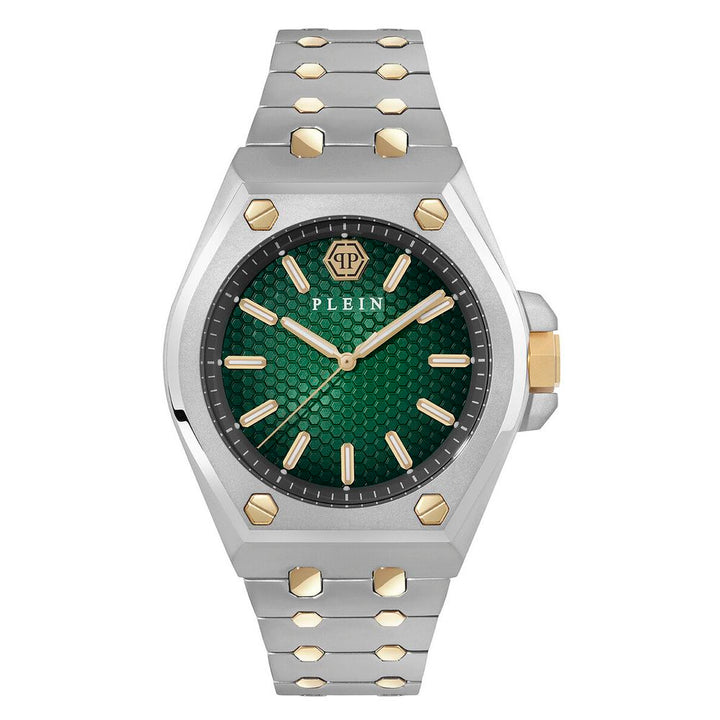 Philipp Plein Gray Stainless Steel Dress Watch