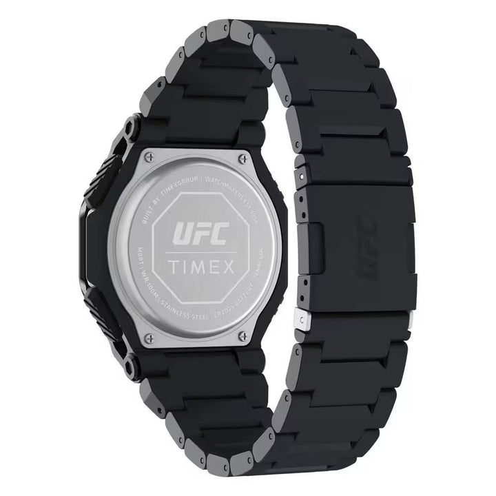 Timex Black Stainless Steel Sport Watch