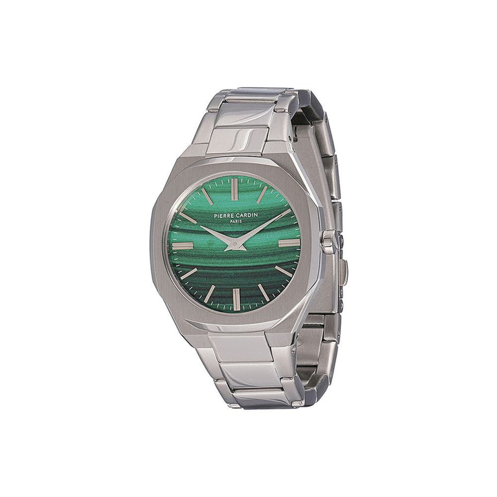 Pierre Cardin Gray Stainless Steel Dress Watch