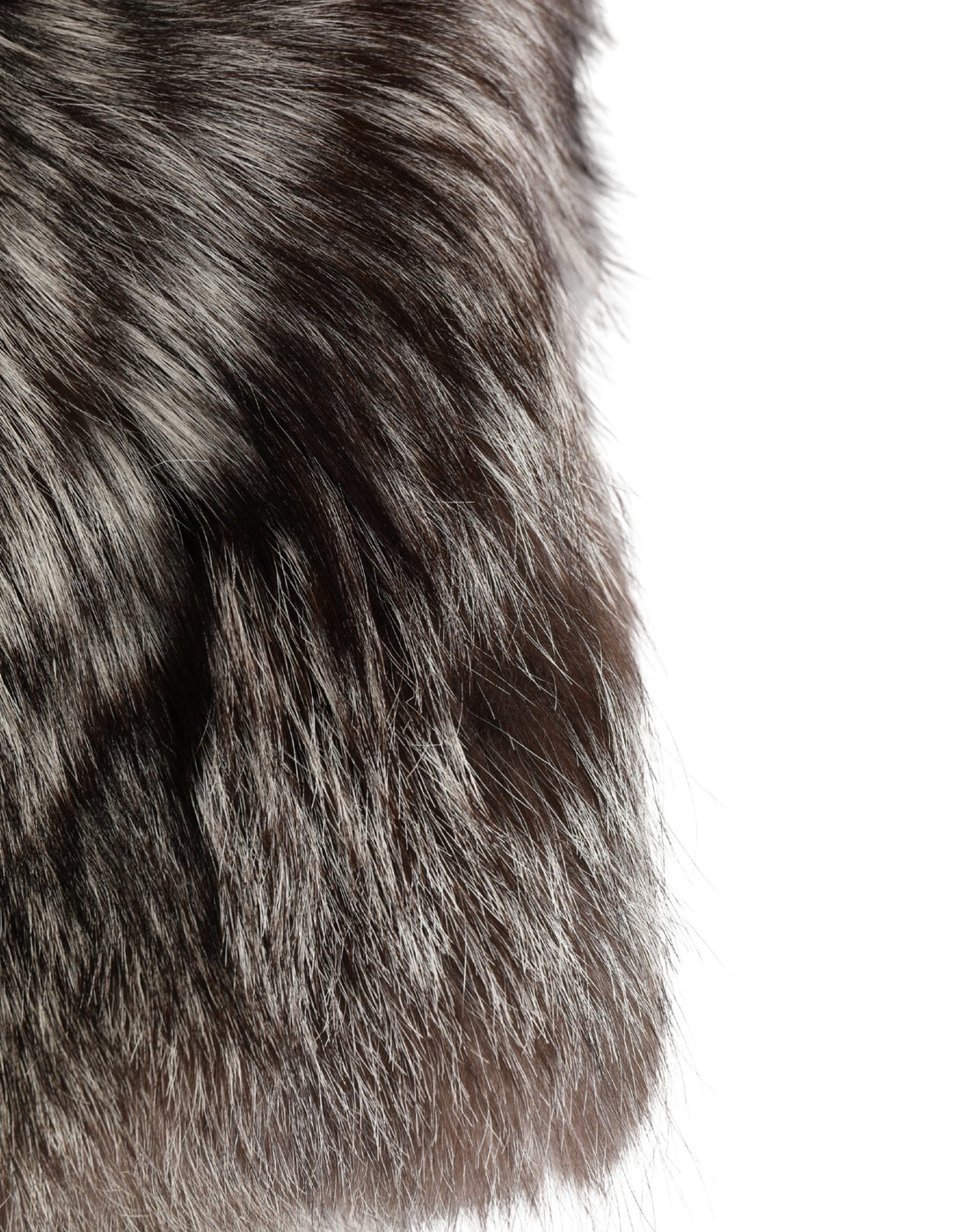 Dolce & Gabbana Brown Faux Fur Whole Head Wrap Capello Hat