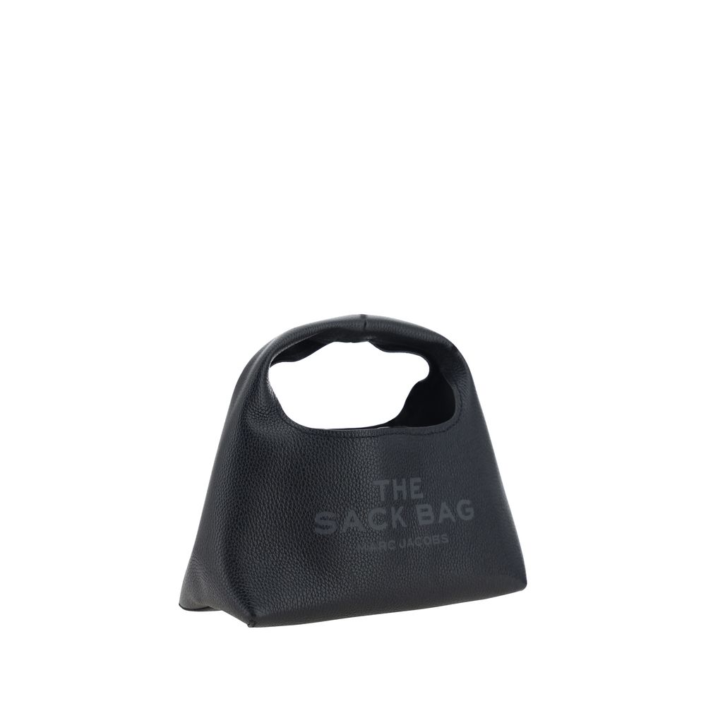 Marc Jacobs Black Calf Leather Bos Taurus Handbag