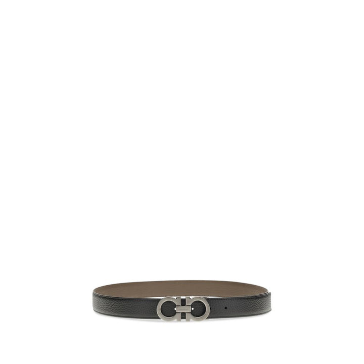 Ferragamo Blue Calf Leather Bos Taurus Regular Belt