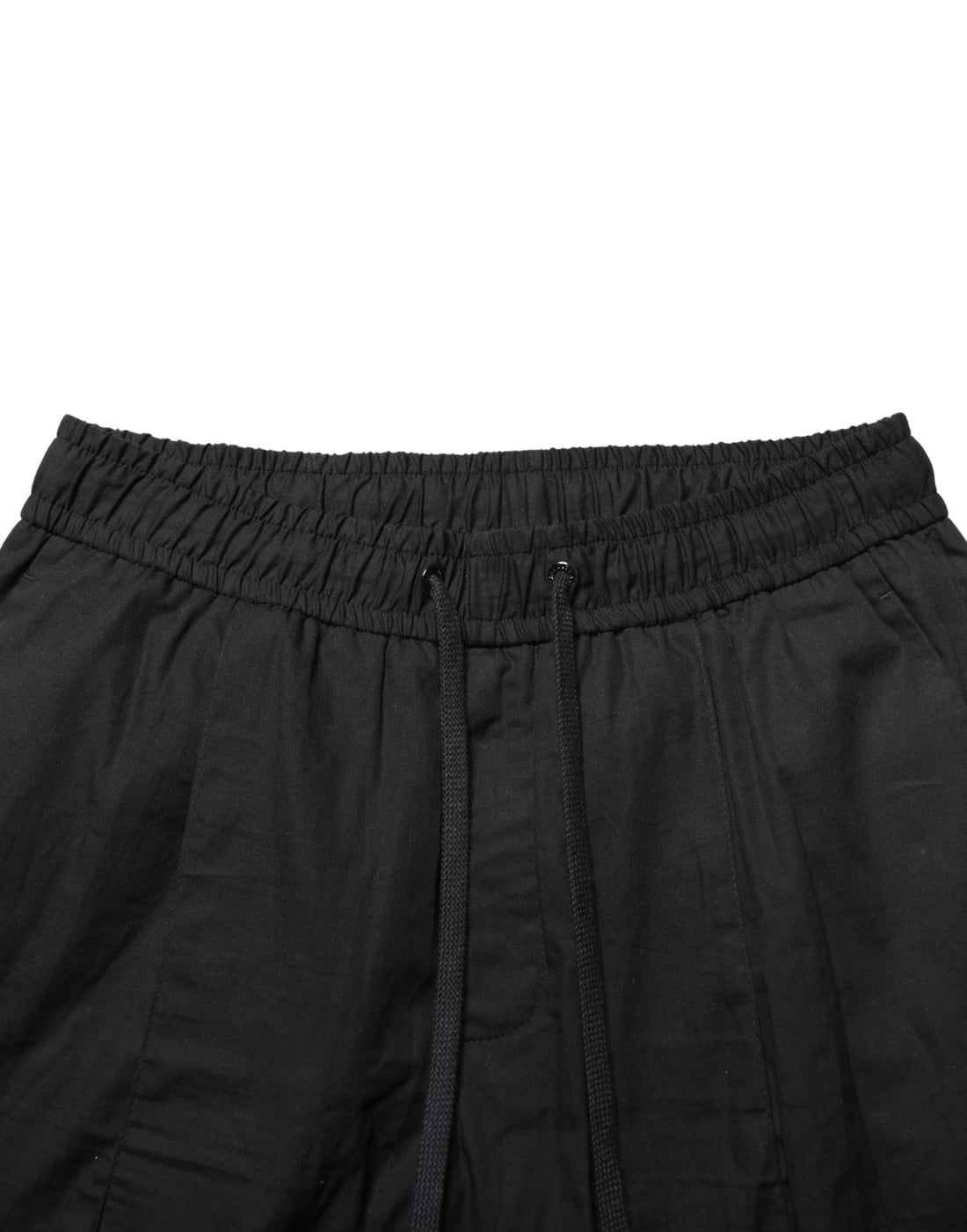 Dolce & Gabbana Black Cotton Skinny Men Jogger Trouser Pants