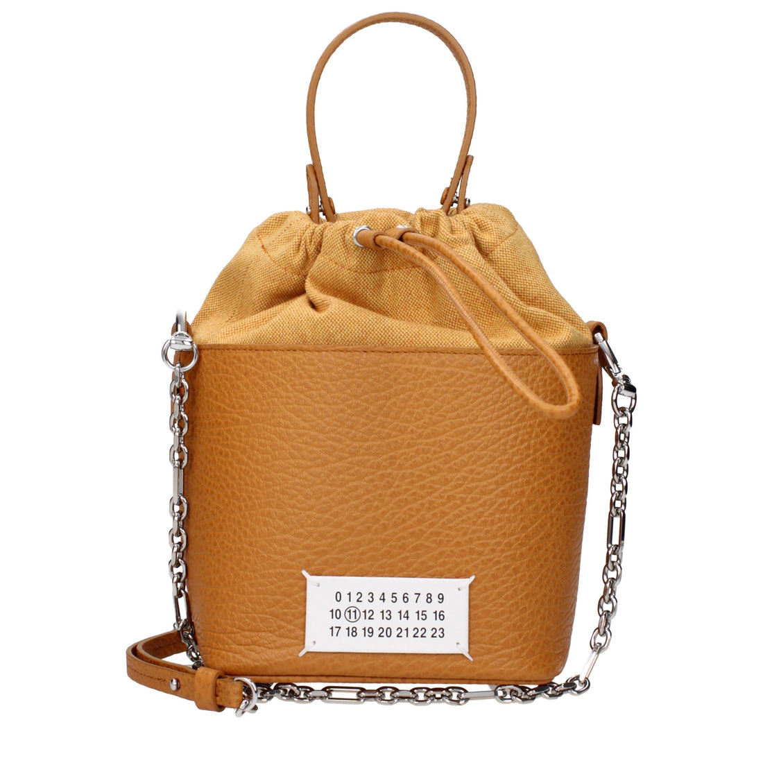 Maison Margiela Brown Leather Handbag