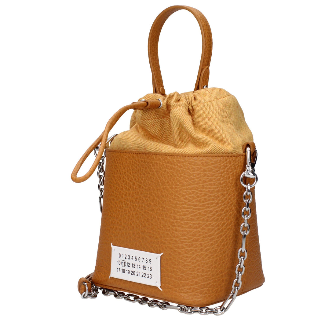 Maison Margiela Brown Leather Handbag