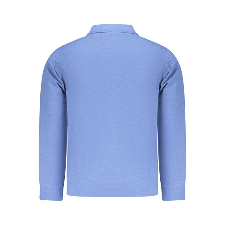 Superga Azzurro Cotton Men's Sweatshirt