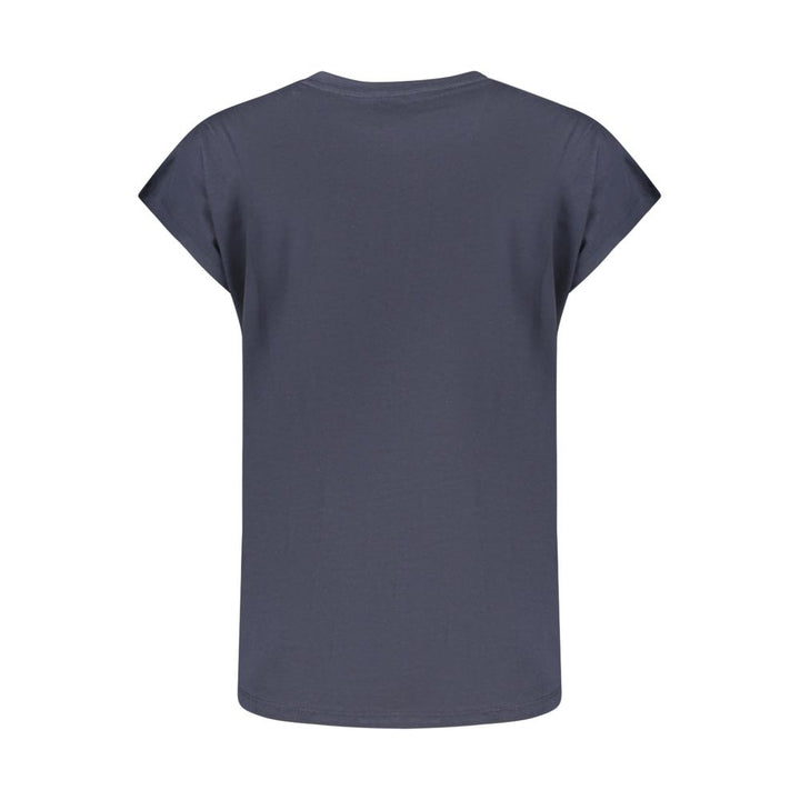 Pepe Jeans Blue Organic Cotton Women T-Shirt