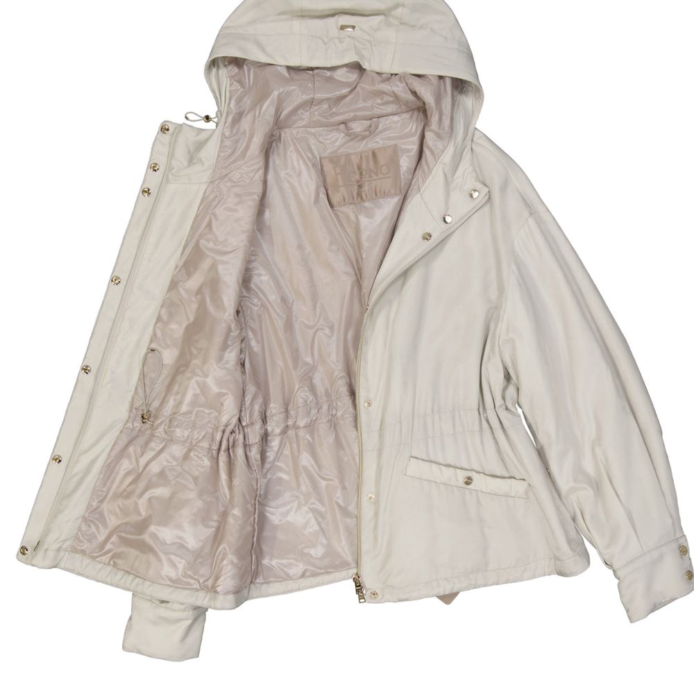 Herno White Copper Clothing