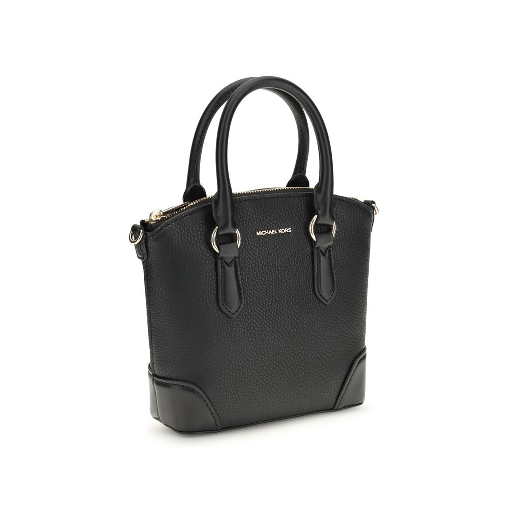 Michael Kors Black Calf Leather Bos Taurus Handbag