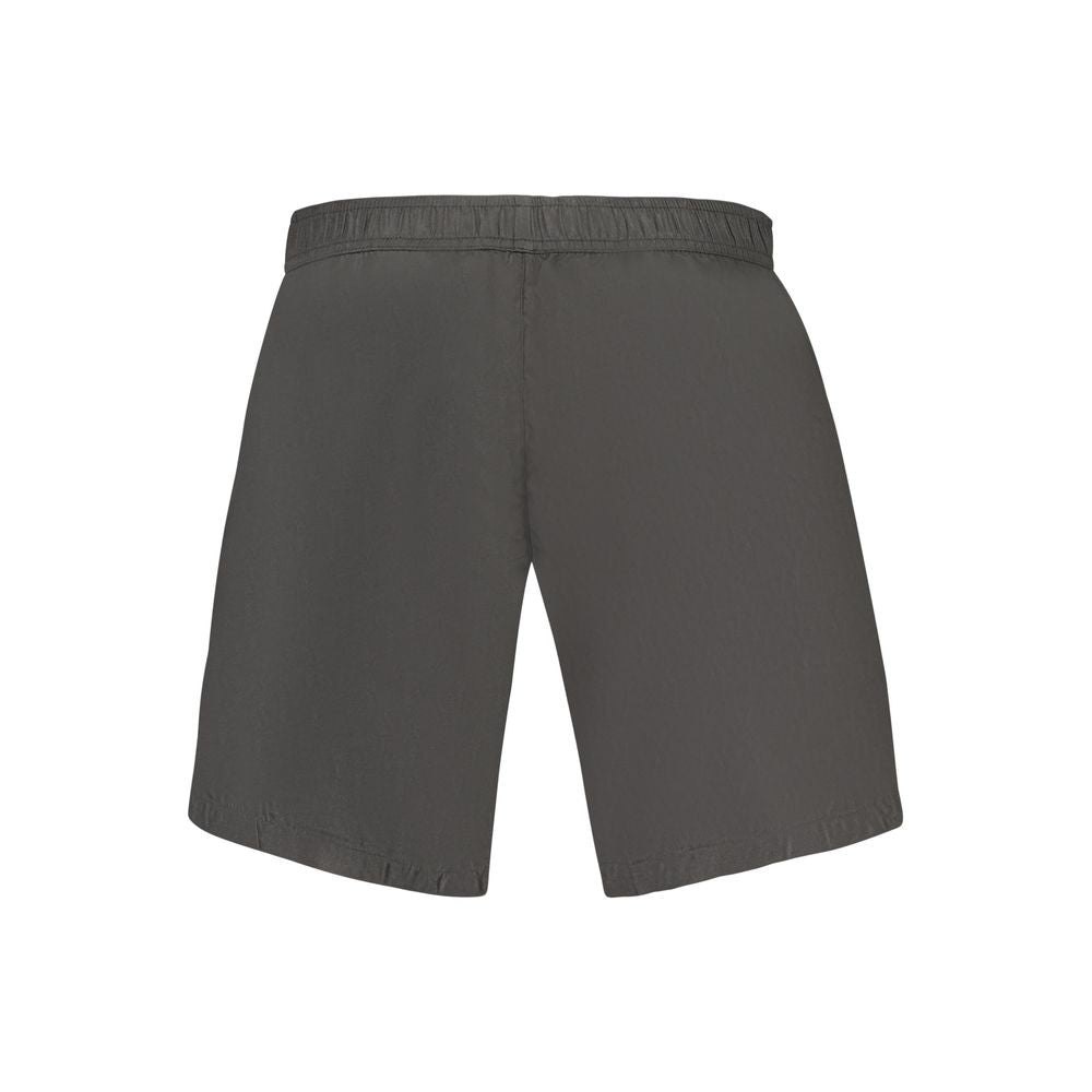 Trussardi Nero Polyester Men's Swim Boxer