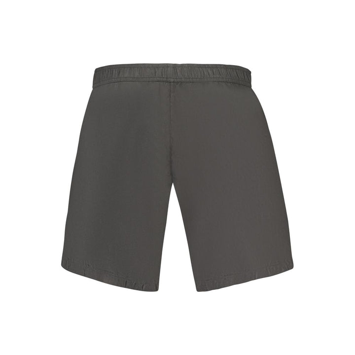 Trussardi Nero Polyester Men's Swim Boxer