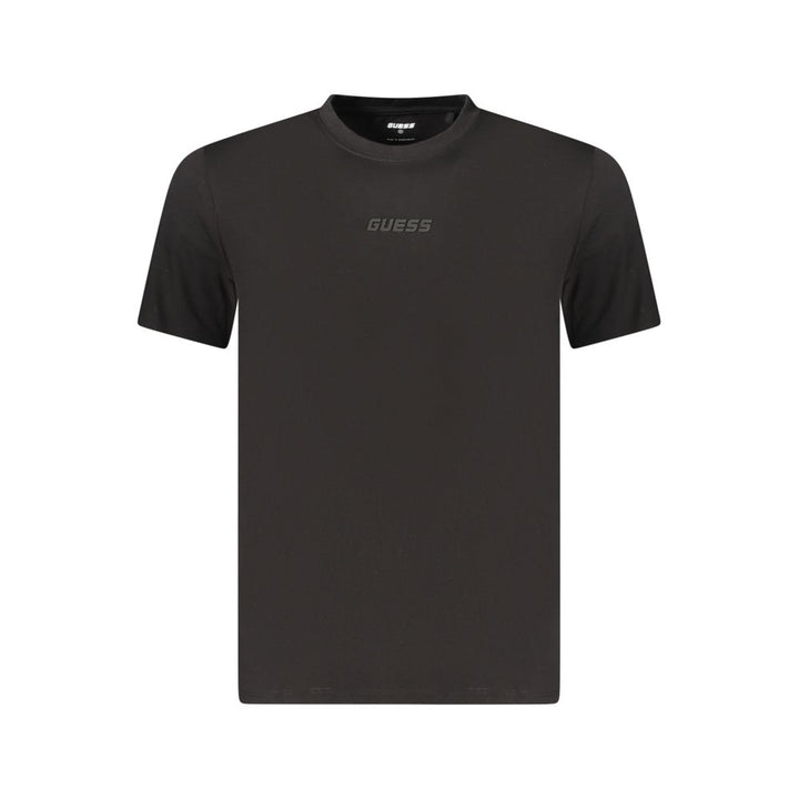Guess Jeans Black Organic Cotton Men T-Shirt