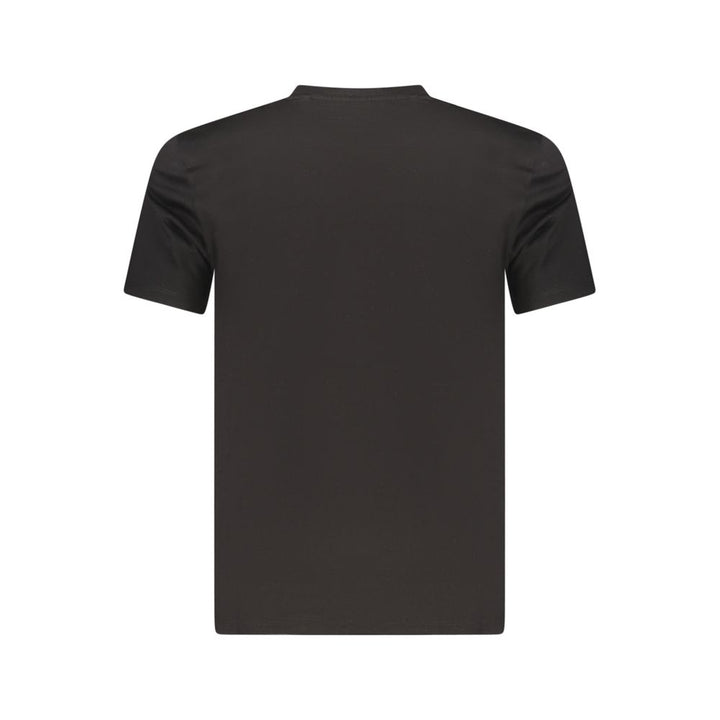 Guess Jeans Black Organic Cotton Men T-Shirt