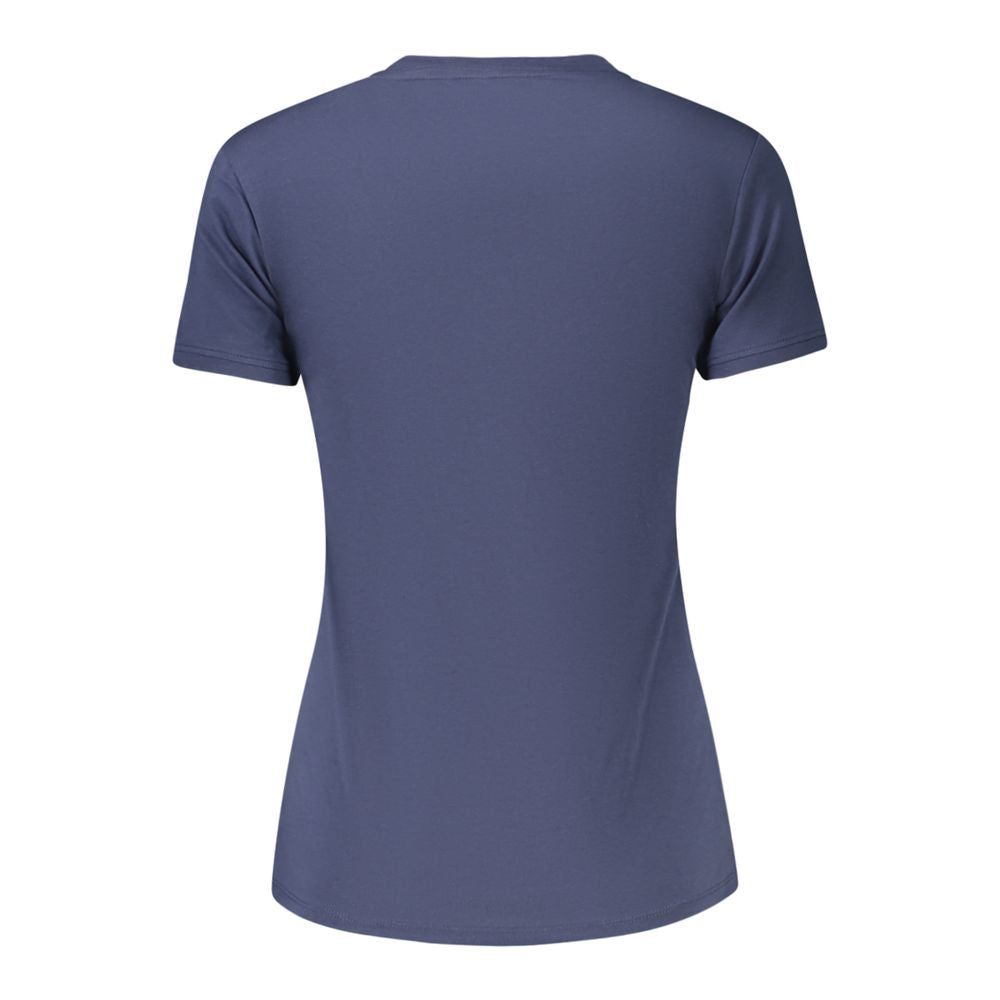 Guess Jeans Blue Organic Cotton Women T-Shirt