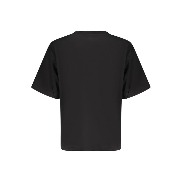 Guess Jeans Black Cotton Women T-Shirt