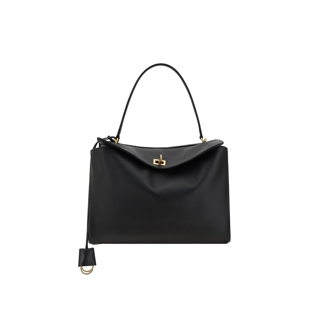 Balenciaga Black Calf Leather Bos Taurus Shoulder Bag