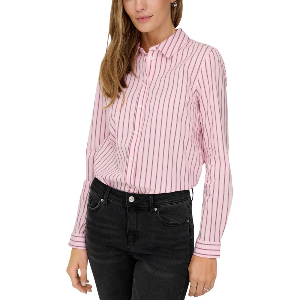 Jacqueline De Yong Multicolor Cotton Blouse